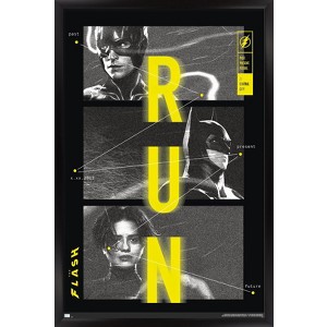 Trends International DC Comics Movie The Flash - Trio Framed Wall Poster Prints - 1 of 4