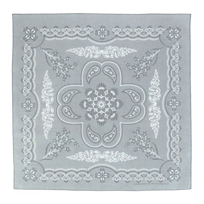 CTM Extra Large 27 Inch Fashion Paisley Print Bandana