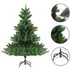 vidaXL Christmas Tree Decor Nordmann Fir Artificial Xmas Tree with Stand Green - 6 x 5 ft - 2 of 4