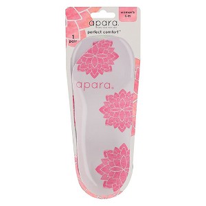 Sof Sole Apara Women's Fashion Perfect Comfort Shoe Insoles - Pink/White - 1 of 1