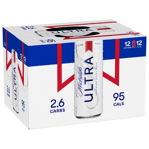 Michelob Ultra Superior Light Beer - 12pk/12 Fl Oz Cans : Target