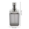 Unique Bargains Fashion Soap Pump Dispenser Set 1 Set - 4 of 4