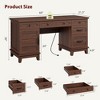 60" Executive Desk - 2 of 4