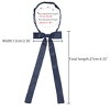 Allegra K Women's Pre-Tied Adjustable Solid Color Bow Tie - 3 of 4