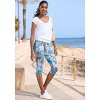 Women's Floral Capri Leggings - LASCANA - 3 of 4