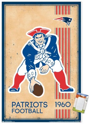 : Trends International NFL New England Patriots - Champions 19  Wall Poster, 22.375 x 34, Black Framed Version: Posters & Prints