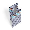 Bacati - Liam Kilim Aqua/Orange/Navy Collapsible Laundry Hamper - 3 of 4