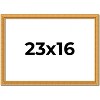 PosterPalooza | 23x16 Wood Antique Frame with UV Acrylic, 4 Finishes: Bronze, Gold, Silver, and Black - 2 of 4