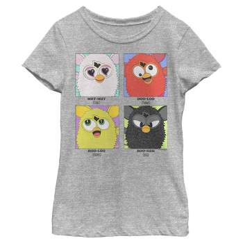 Girl's Furby Furby Feelings Names T-Shirt
