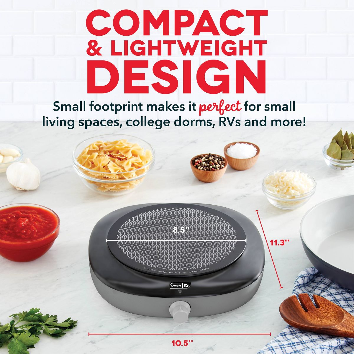 Dash Everyday Electric Cooktop - thumbnail 6