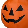 Gemmy Halloween Inflatable Jack O' Lantern with Ghost, 4.5 ft Tall, Multi - 3 of 4