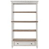 75" Realyn Bookshelf - Signature Design by Ashley: Cottage Style, Antiqued Two-Tone Finish, Open Shelves - image 3 of 4