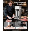 VEVOR Electric Sausage Stuffer, 22 LBS / 10 L Vertical Meat Stuffer, Stepless Speed Control and Foot Pedal, for Commercial & Home Use,Silver - 3 of 4