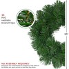 Northlight Deluxe Windsor Pine Artificial Christmas Wreath - 10" - Unlit - 4 of 4