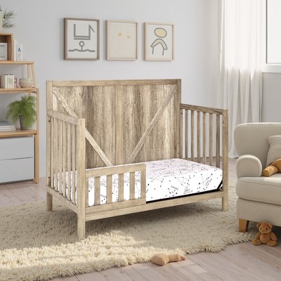 VYNXARIA 4-in-1 Convertible Crib Vintage Chestnut