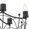 Kichler Lighting Topiary 6 - Light Chandelier in  Textured Black - 2 of 4