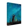 Trademark Fine Art - Ronald West Watching Felis 1 Canvas Art - 4 of 4