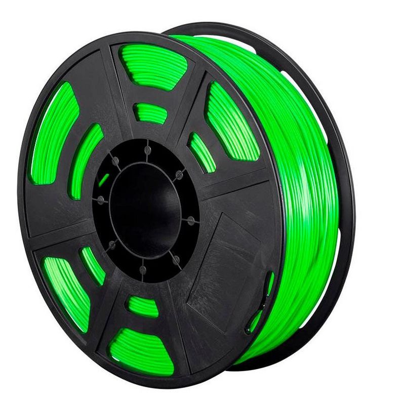 Monoprice Hi-Gloss 3D Printer Filament PLA 1.75mm - 1kg/spool - Green, Works With All PLA Compatible 3D Printers, 2 of 6