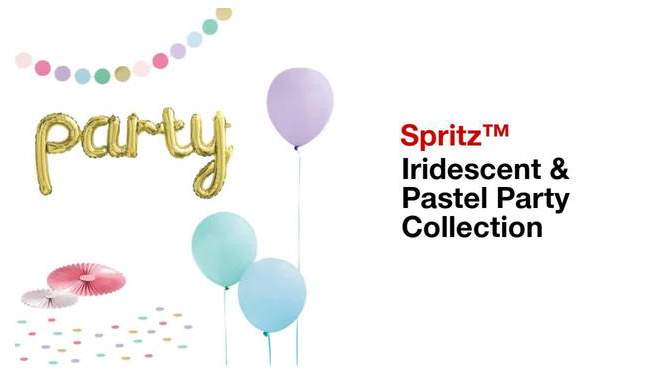 54 x 108&#34; Irridescent Table Cover - Spritz&#8482;, 4 of 6, play video