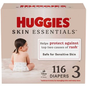 Huggies Skin Essentials Luxury Diapers – (Select Size and Count) - 1 of 4
