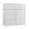 MAYEERTY Dresser Chest of Drawers with Metal Frame and Wood Top - 2 of 4