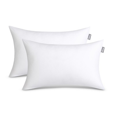 12" x 20" White Throw Pillow Inserts - Set of 2 by Bare Home