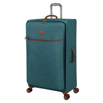 it luggage Beach Stripes Softside Large Checked Spinner Suitcase