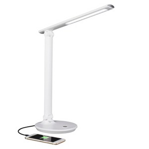 Wellness Series Emerge Table Lamp: 3 Settings, USB Port, Touch Sensor, Includes LED Bulb - OttLite - 1 of 4