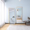 64x24 Inch Full-Length Floor Mirror with Gold Stand, Shatterproof Tempered Glass for Bedroom - 4 of 4