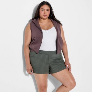 Women's Tailored Micro Shorts - Wild Fable™ - 1 of 3