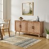 Kay Modern 63" Wide Sideboard with Adjustable Feet|HULALA HOME-WALNUT - 2 of 4