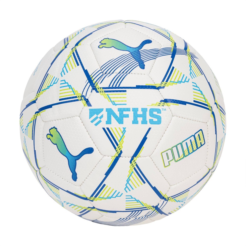 Puma Bolt Size 5 Soccer Ball - Blue/Green