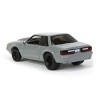 Greenlight 1/64 1993 Ford Mustang Gray Drag Car, LP Diecast Exclusive 51522-A - 4 of 4