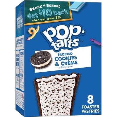 Pop-Tarts Frosted Cookies & Cream Pastries - 8ct/13.5oz