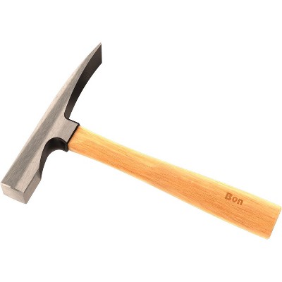 Bon Tool 11-316 Brick Hammer - Steel City 24 Ounce Wood Handle