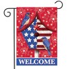 Briarwood Lane Summer Garden Flag 12x18 For Outdoor American Bluebirds For Summer Garden Flag Flags For Outside - 2 of 4