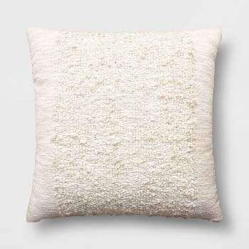 Textural Solid Square Throw Pillow - Threshold™