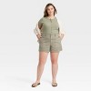 Women's Short Sleeve Button-Down T-Shirt - Universal Thread™ - 3 of 3