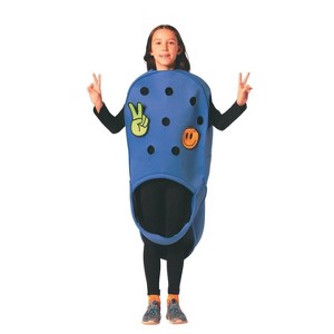 Imposta Costumes Kids' Garden Clog Beach Shoe Costume Bodysuit Purple M - 1 of 1