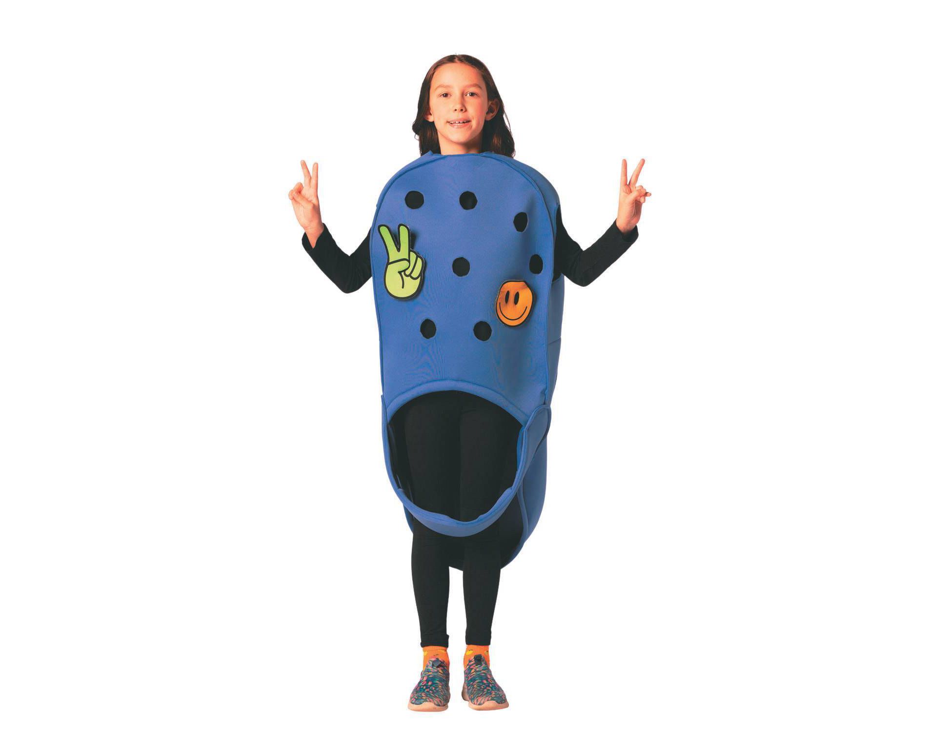 Imposta Costumes Kids' Garden Clog Beach Shoe Costume Bodysuit Purple M