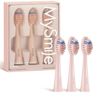 MySmile DY156 Electric Toothbrush Replacement Heads, 3 Pack - 1 of 4