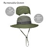 Solaris Cooling Wide Brim Sun Hat - Removable Bucket Crown for Safari, Fishing & Outdoor Adventures - 3 of 4