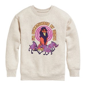 Boys' - Disney - The Lion King Graphic Long Sleeve Fleece Sweatshirt - 1 of 3