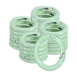 Unique Bargains Metal Spring O Rings Zinc Alloy Durable Multipurpose Lightweight Buckle 5/8 Inch - 1 of 4