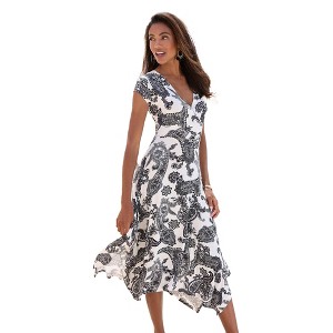 Women's Handkerchief Hem Dress - LASCANA - 1 of 4