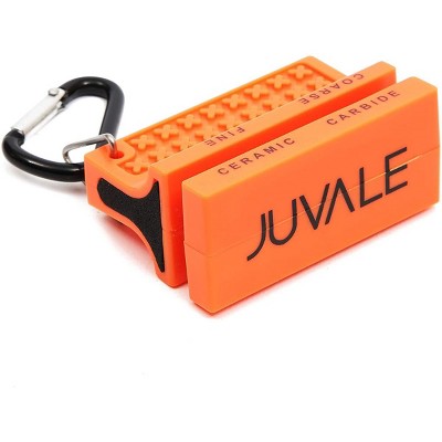 Juvale Portable Pocket Knife Sharpener Survival Tool for Hunting Camping Knife, 2.25 x 1.5 x 1 in