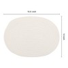 REGALWOVEN Farmhouse Cotton Rope Wipe Clean Placemats 4 Pcs - 2 of 4
