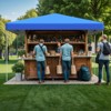 EROMMY 12 Ft. W x 12 Ft. D Metal Patio Gazebo, Pop up Canopy - 4 of 4