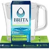 Brita Water Filter 6 Cup Denali Water Pitcher Dispenser with Elite Water Filter - image 2 of 4