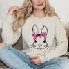 Simply Sage Market Women's Graphic Sweatshirt Bunny With Bandana - 2 of 4
